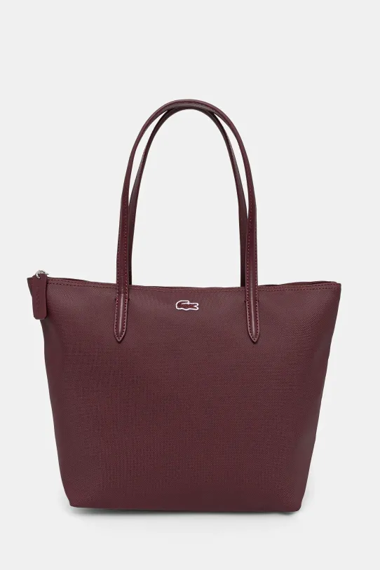 Lacoste handbag strapless maroon NF2037PO