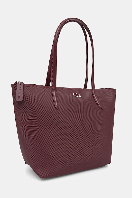 Lacoste handbag NF2037PO maroon SS25