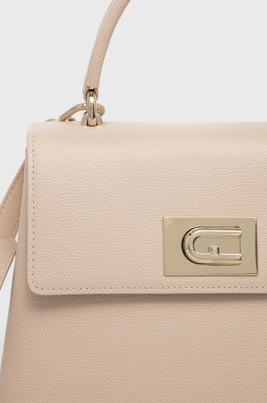 Шкіряна сумочка Furla бежевий BAKPACO.ARE000.B4L00