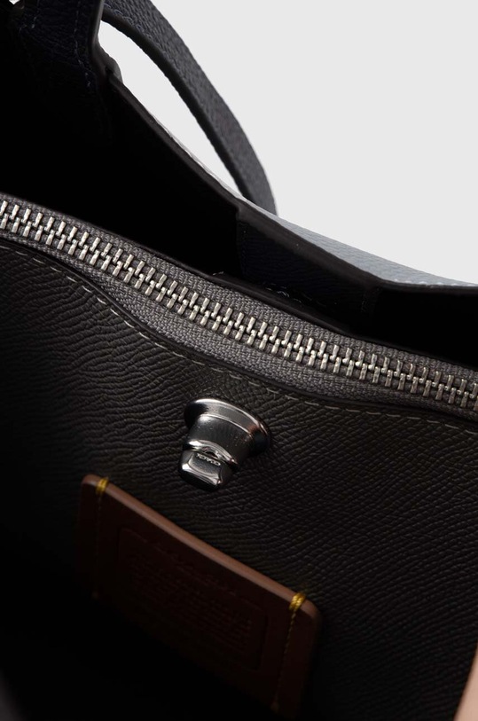 Шкіряна сумочка Coach Willow C8561 блакитний