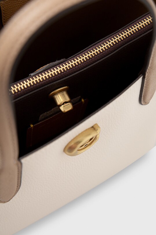 Coach poșetă de piele Willow C8561 bej