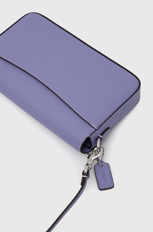 Doplňky Kožená kabelka Coach Wyn Crossbody C8439 fialová
