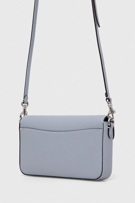 Аксесуари Шкіряна сумочка Coach C8439 сірий