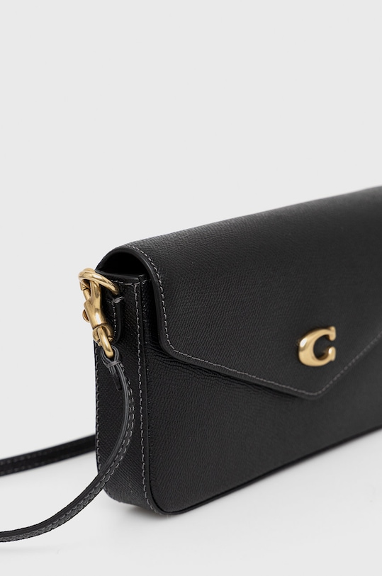 Coach poseta de piele C8439 negru AA00