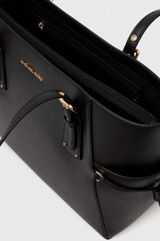 Kožená kabelka MICHAEL Michael Kors 30H7GV6T9L. čierna