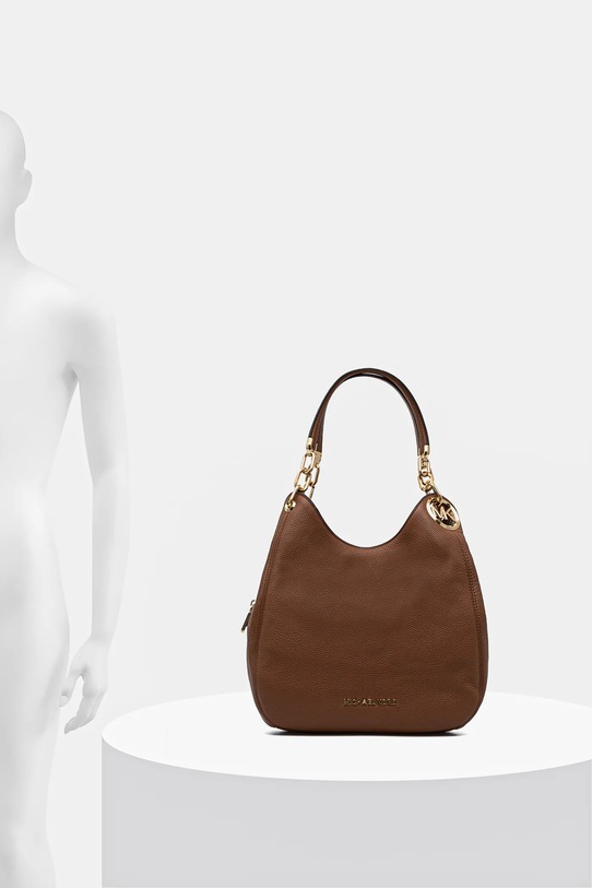 Kožená kabelka MICHAEL Michael Kors 30T9G0LE3L