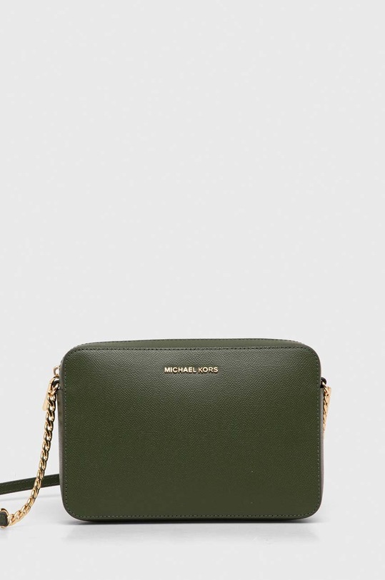MICHAEL Michael Kors bőr táska zöld 32S4GTVC3L