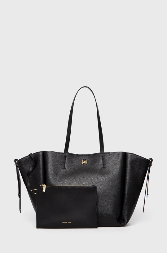 MICHAEL Michael Kors torebka skórzana 30S2G7FT3L skóra licowa czarny 30S2G7FT3L