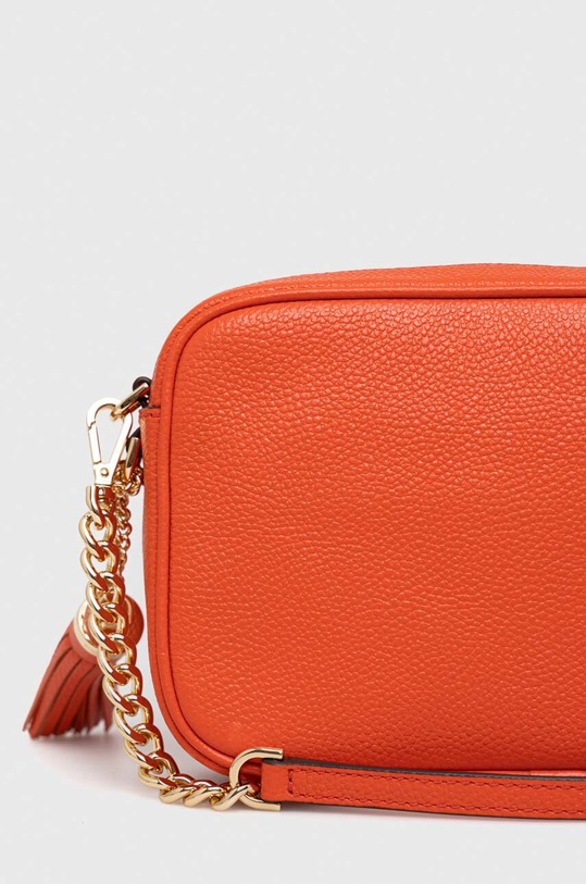 Akcesoria MICHAEL Michael Kors torebka skórzana 32F7GGNM8L pomarańczowy