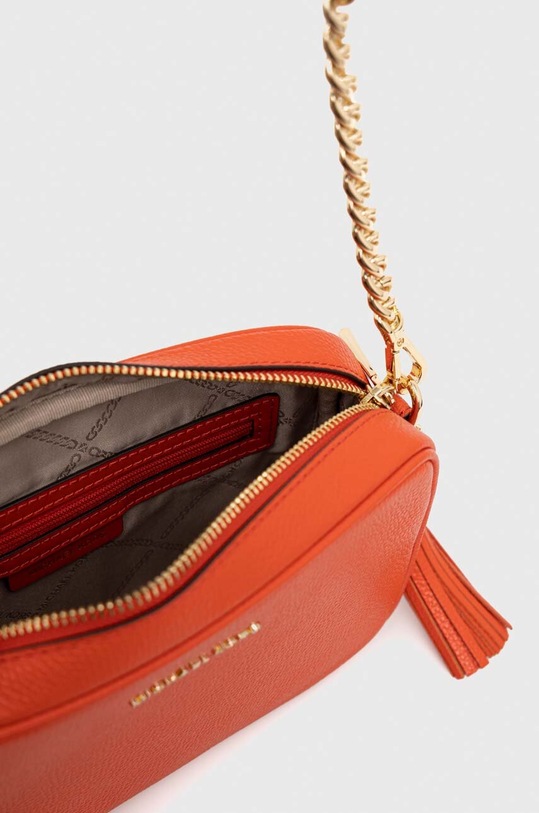 MICHAEL Michael Kors torebka skórzana 32F7GGNM8L pomarańczowy