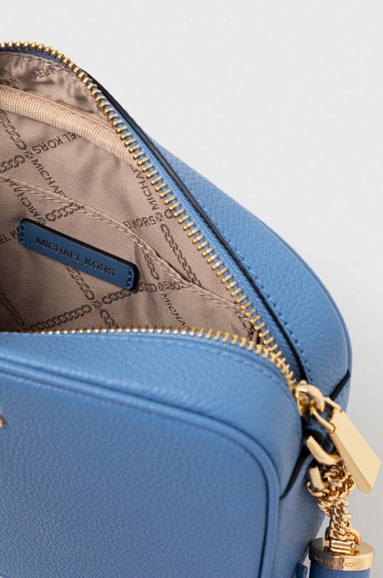 MICHAEL Michael Kors torebka skórzana 32F7GGNM8L niebieski