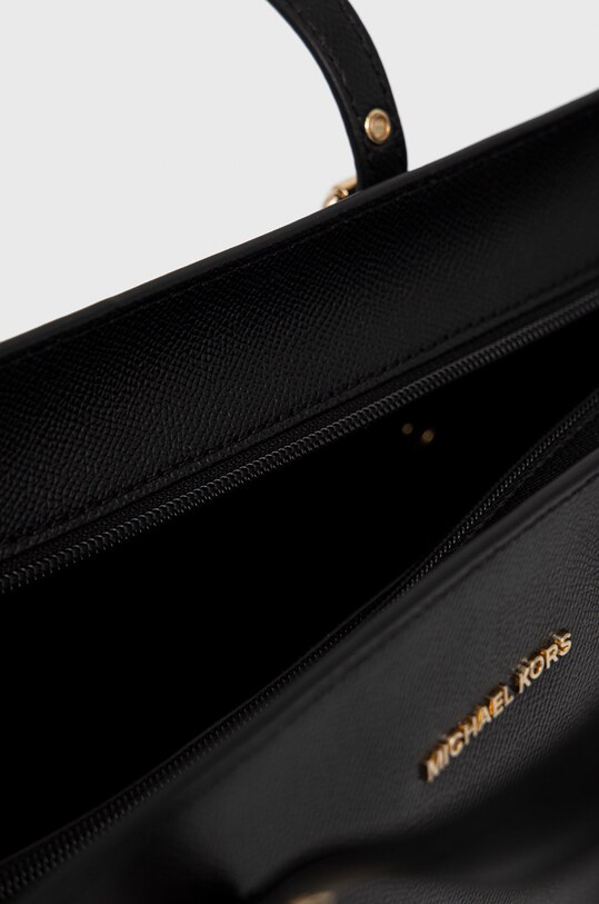 MICHAEL Michael Kors torebka skórzana 30H7GV6T8L 30H7GV6T8L czarny