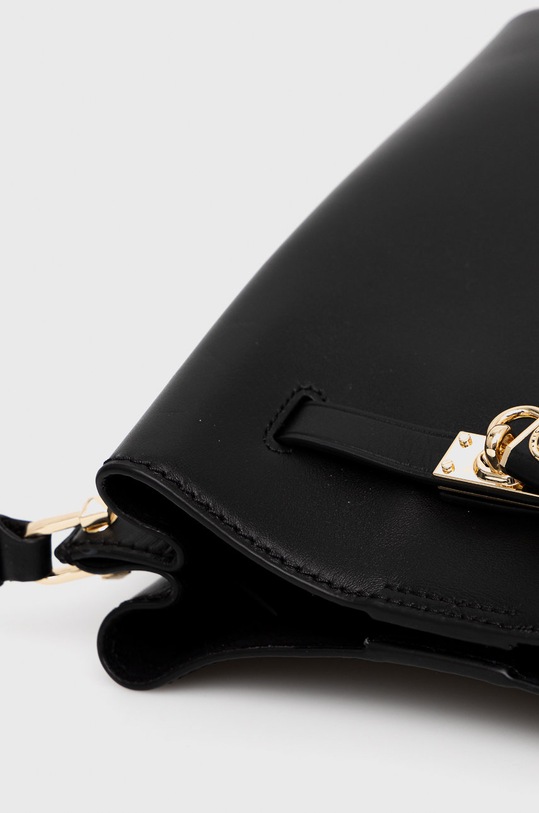 Kožená kabelka MICHAEL Michael Kors 30S2G9HM6L černá