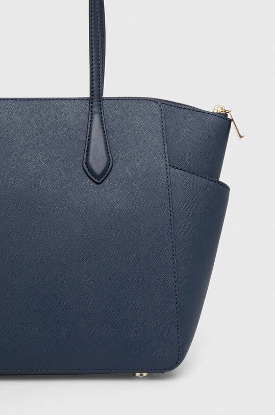 Accesorii MICHAEL Michael Kors poseta de piele 30S2G6AT2L bleumarin