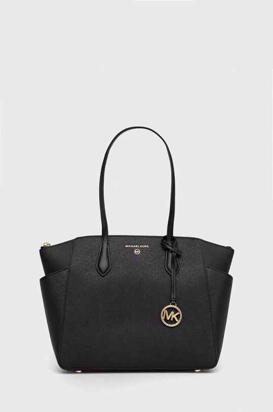 Кожаная сумочка MICHAEL Michael Kors кожа чёрный 30S2G6AT2L