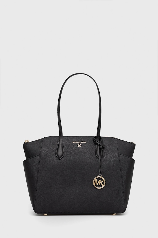 MICHAEL Michael Kors torebka skórzana Marilyn 30S2G6AT2L skóra licowa czarny 30S2G6AT2L