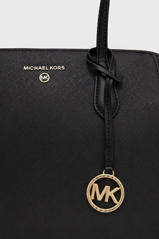 Accesorii MICHAEL Michael Kors poseta de piele 30S2G6AT2L negru