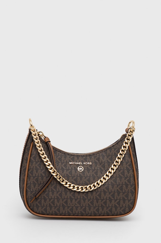 Τσάντα MICHAEL Michael Kors απομίμηση λείου δέρματος καφέ 32H1GT9C1B