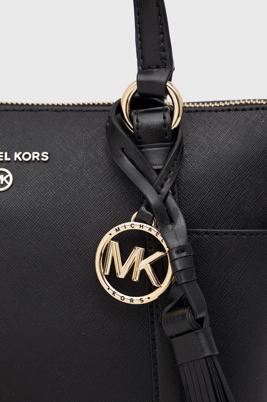 Kožená kabelka MICHAEL Michael Kors černá 30T0GNXT1L