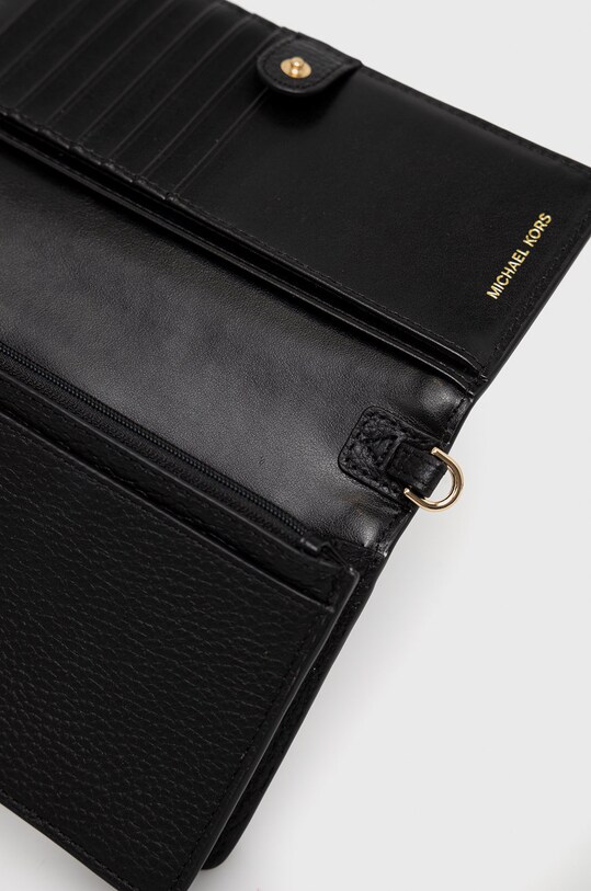 MICHAEL Michael Kors pochette di pelle 32S1GT9C5L nero