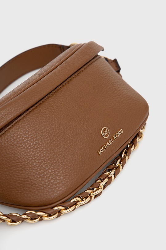 Шкіряна сумочка MICHAEL Michael Kors коричневий 30S2G04M1L