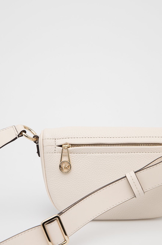 Doplňky Kožená kabelka MICHAEL Michael Kors 30S2L04M1L béžová