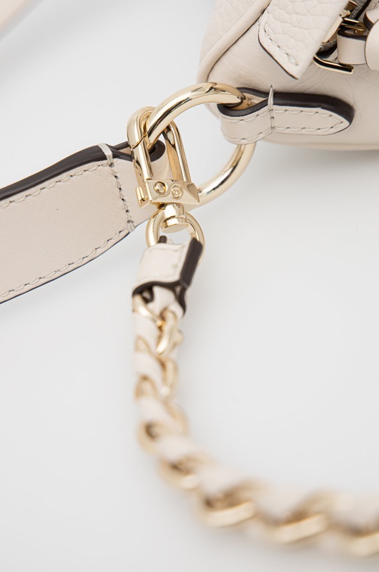 Шкіряна сумочка MICHAEL Michael Kors бежевий 30S2L04M1L