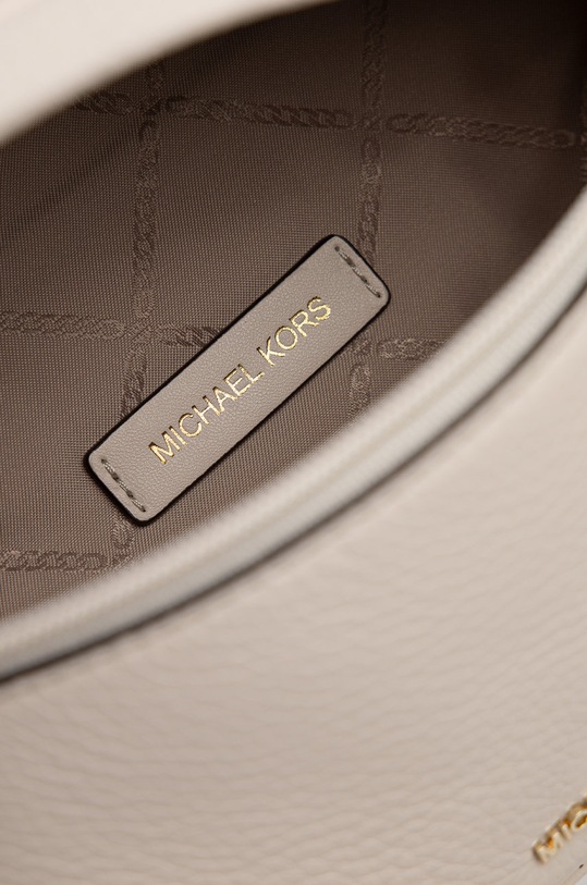 Kožená kabelka MICHAEL Michael Kors 30S2L04M1L béžová