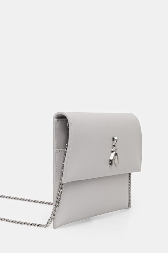 Patrizia Pepe kopertówka damska skórzana CB5460.L011 szary AA00