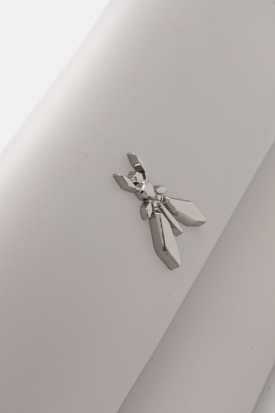 Patrizia Pepe kopertówka damska skórzana szary CB5460.L011