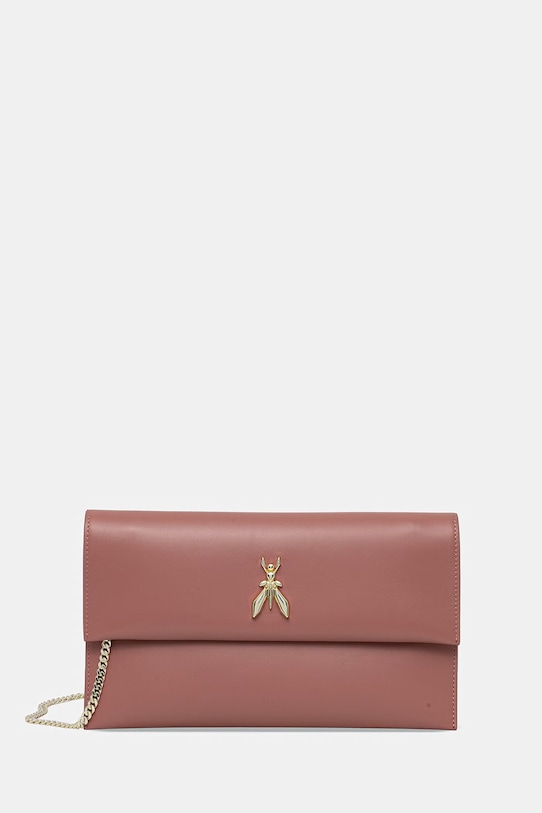 Patrizia Pepe psaníčko dámské kožené růžová CB5460.L011