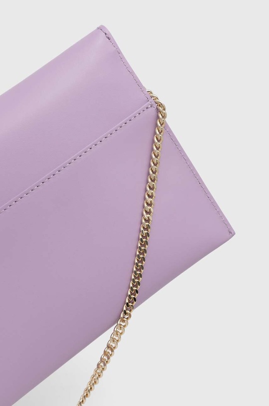 Kožené psaníčko Patrizia Pepe fialová CB5460.L011