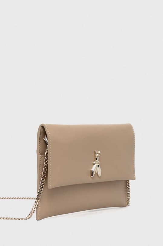 Patrizia Pepe bőr borítéktáska CB5460.L011 bézs SS25