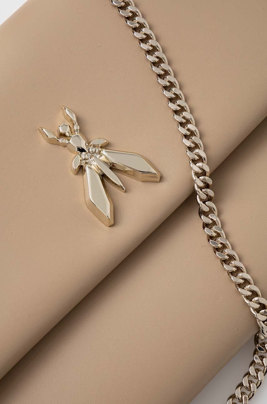 Patrizia Pepe bőr borítéktáska CB5460.L011 bézs