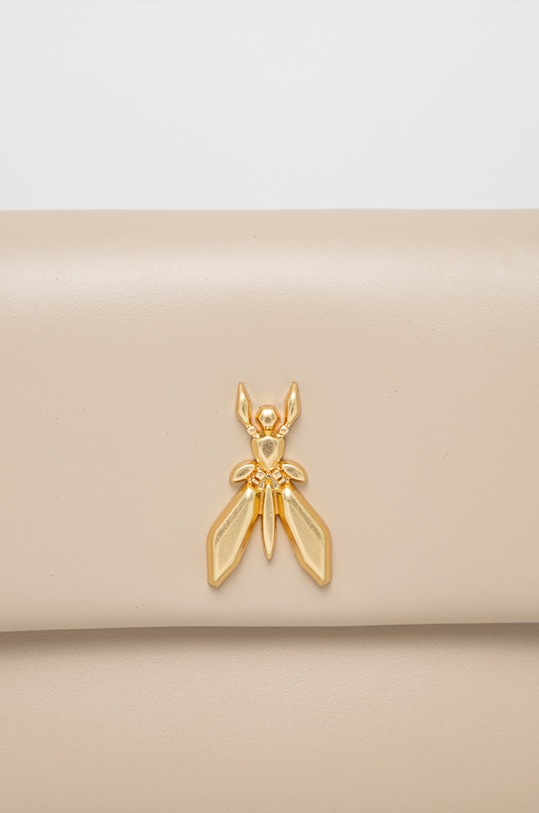 Akcesoria Patrizia Pepe kopertówka skórzana CB5460.L011 beżowy