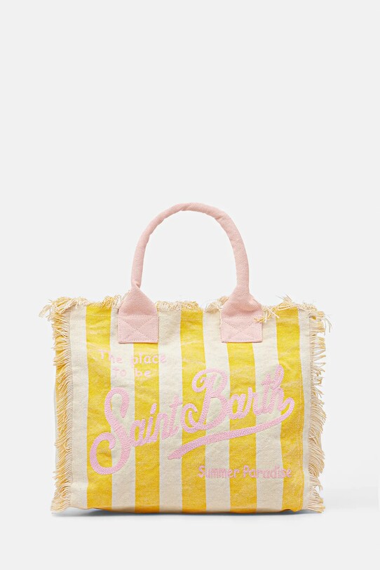 MC2 Saint Barth borsa da mare giallo VANI001