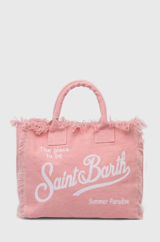 Плажна чанта MC2 Saint Barth розов VANI001