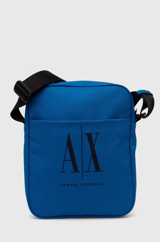 Armani Exchange saszetka nie mieści A4 niebieski 952337.CC124