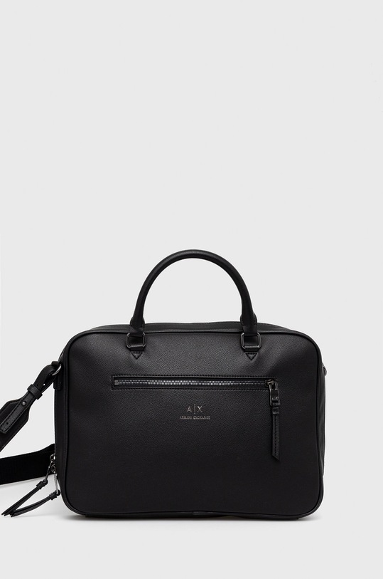 Taška na notebook Armani Exchange vejde se A4 černá 952393.CC830