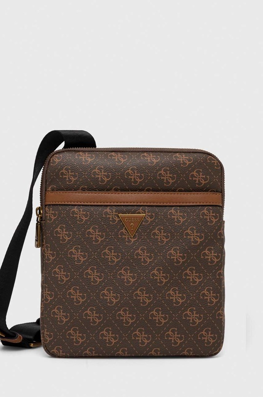 Guess saszetka VEZZOLA nie mieści A4 brązowy HMEVZL.P2223