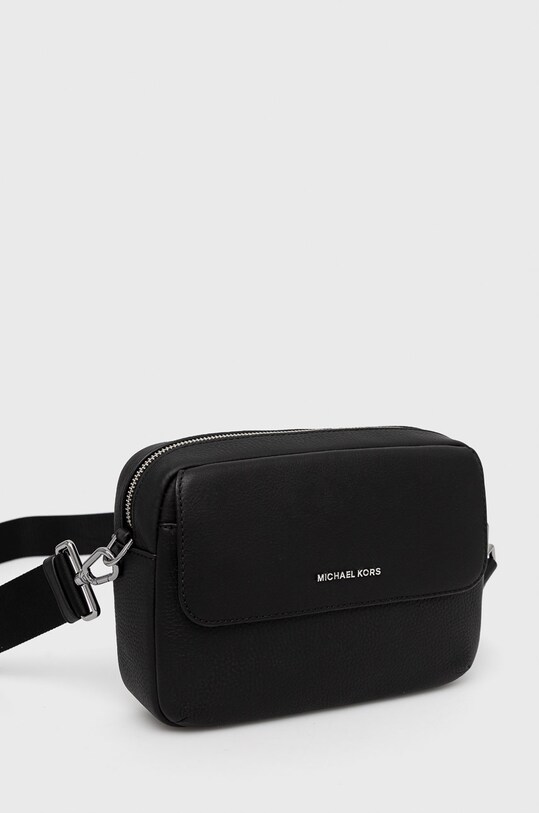 Accesorii Michael Kors borseta de piele 33S0LHDC5L negru