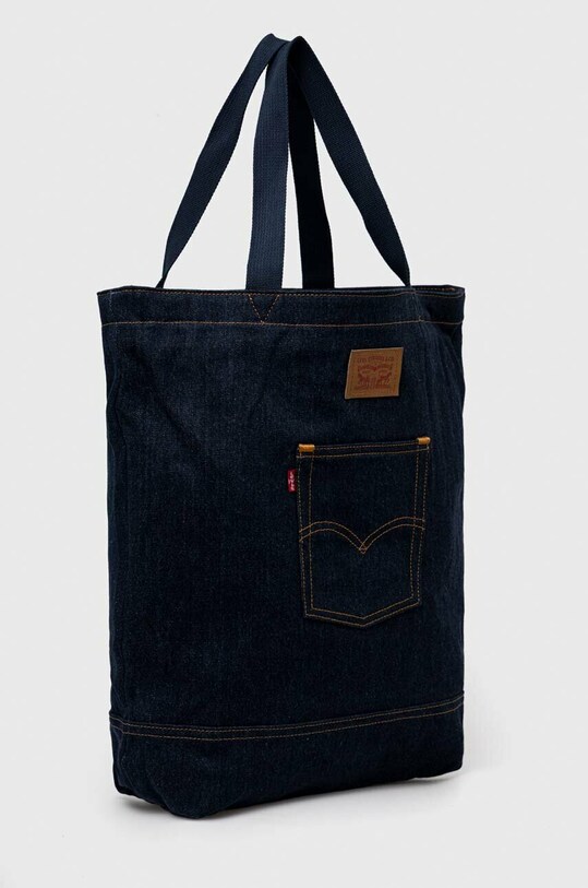 Levi's geanta de bumbac D5440.0002 bleumarin SS23