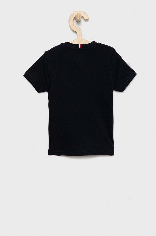Dětské bavlněné tričko Tommy Hilfiger KB0KB07012.PPYY námořnická modř SS22