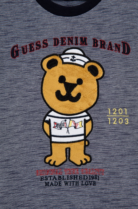 Chłopiec Guess T-shirt dziecięcy N2RI21.K1GG0 granatowy