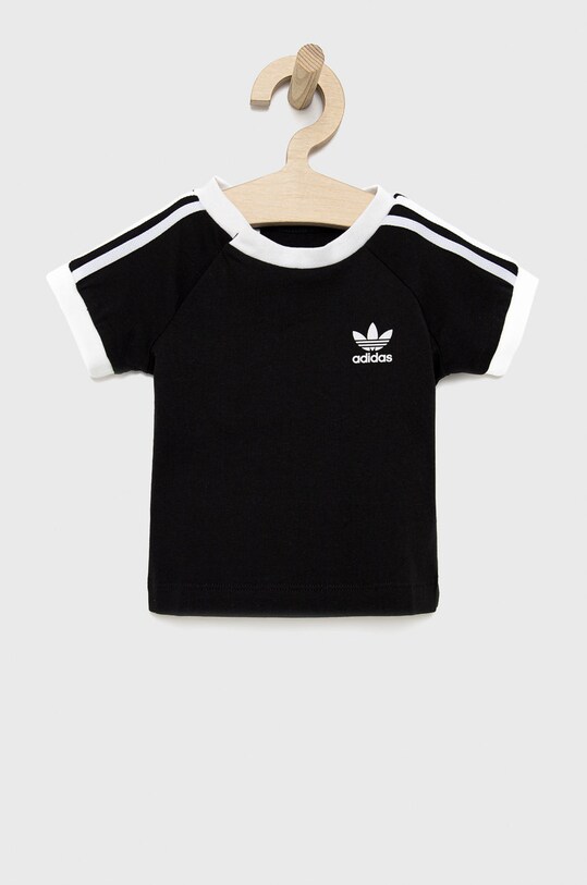 Дитяча футболка adidas Originals H35545 аплікація чорний H35545