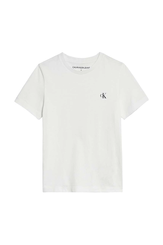 Calvin Klein Jeans T-shirt bawełniany dziecięcy (2-pack) IB0IB01093.PPYY IB0IB01093.PPYY szary SS22