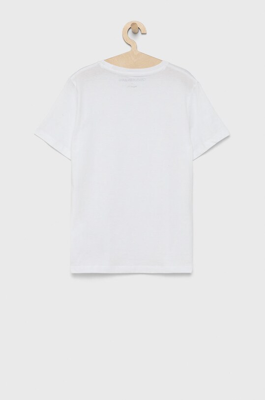Дитяча бавовняна футболка Calvin Klein Jeans IB0IB01093.PPYY чорний