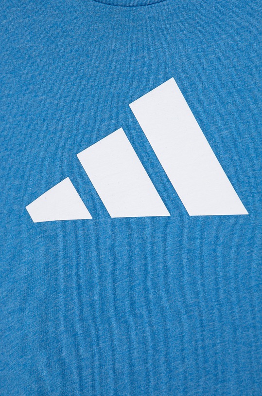Chlapec Detské bavlnené tričko adidas Performance HG8861 HG8861 modrá