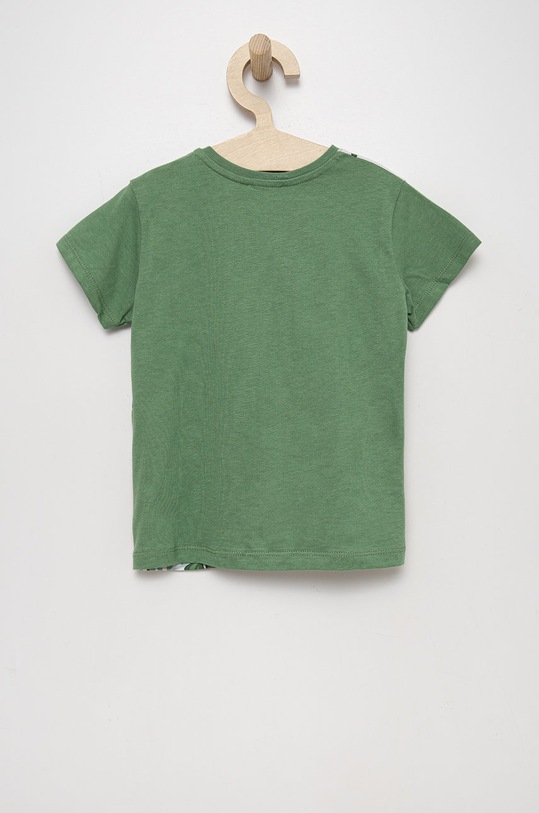 United Colors of Benetton t-shirt bawełniany dziecięcy 3096G103A.P zielony SS22