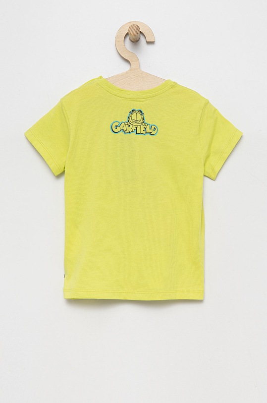 United Colors of Benetton tricou de bumbac pentru copii 3096G103U.P verde SS22